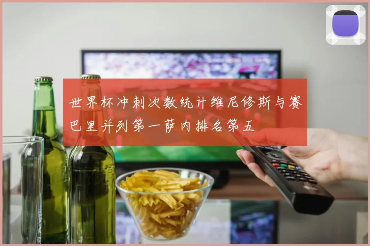 世界杯冲刺次数统计维尼修斯与赛巴里并列第一萨内排名第五